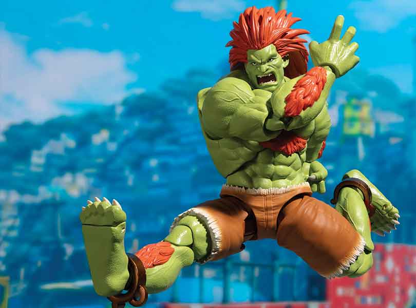 Blanka from Street Fighter II Joins S.H.Figuarts 