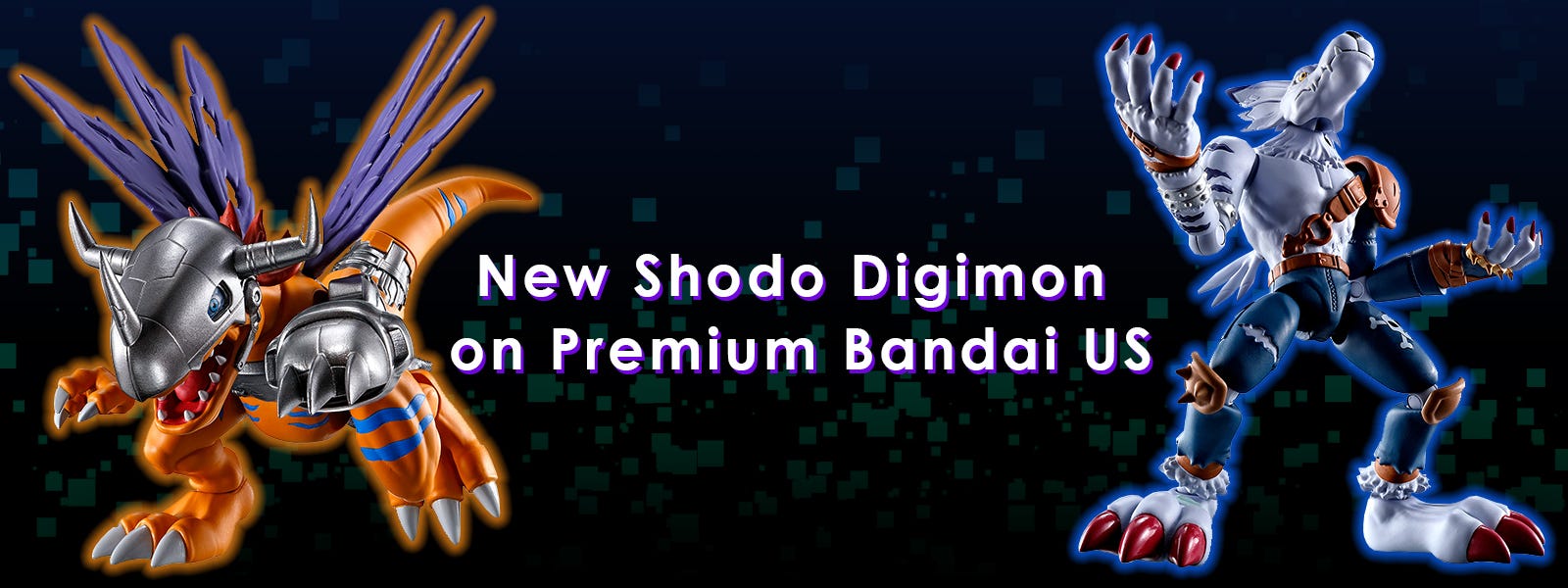 New Shodo Digimon on Premium Bandai US