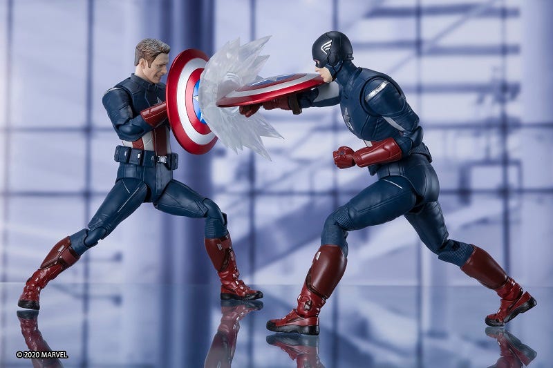 New S.H. Figuarts Captain America CAP vs CAP Arrives in October