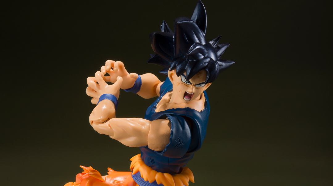 Original Bandai SHFiguarts Son Goku Ultra Instinct Sign Dragon