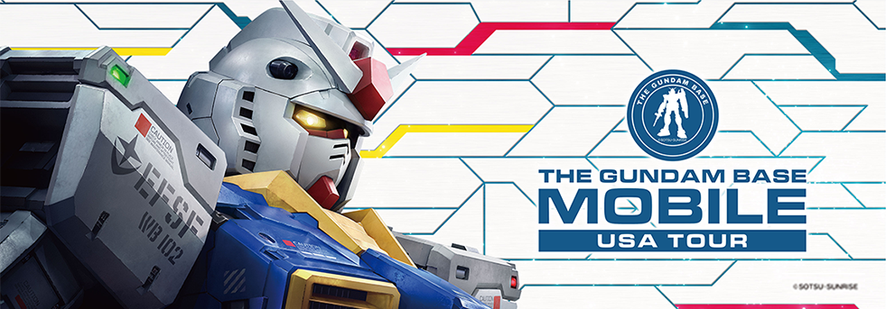 THE GUNDAM BASE MOBILE Stops By Irvine Spectrum Center!