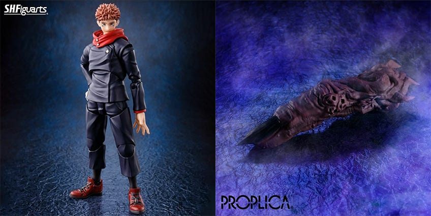 Jujutsu Kaisen S.H.Figuarts and PROPLICA Coming to US 