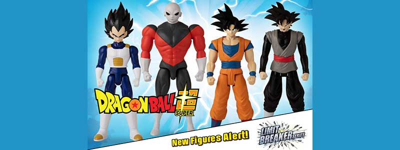 Dragon Ball Super Limit Breaker Series Gets Four NEW Additions: Goku, Jiren, Goku Black & Vegeta