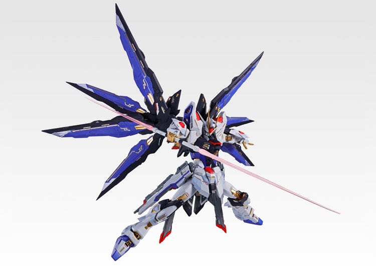 Metal Build Strike Freedom Gundam Soul Blue Ver. Available at NYCC 2019