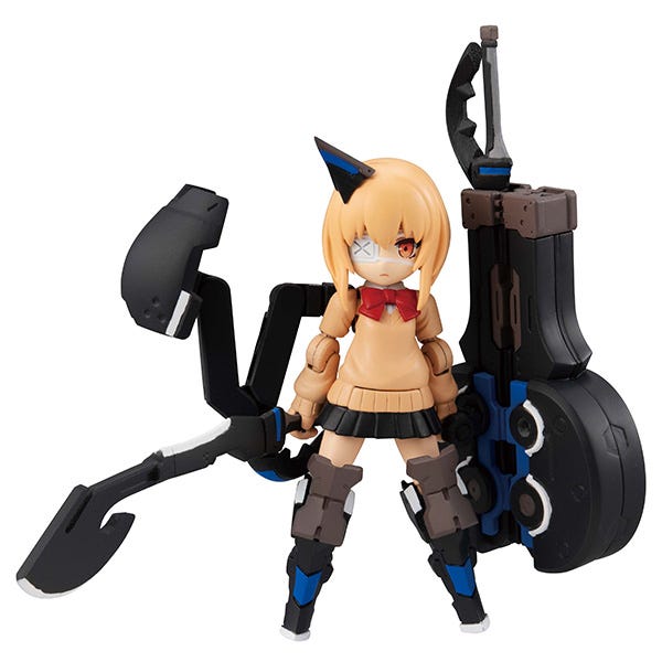 Heavy Weapon High School Girl Team 4 Megahouse Desktop Army